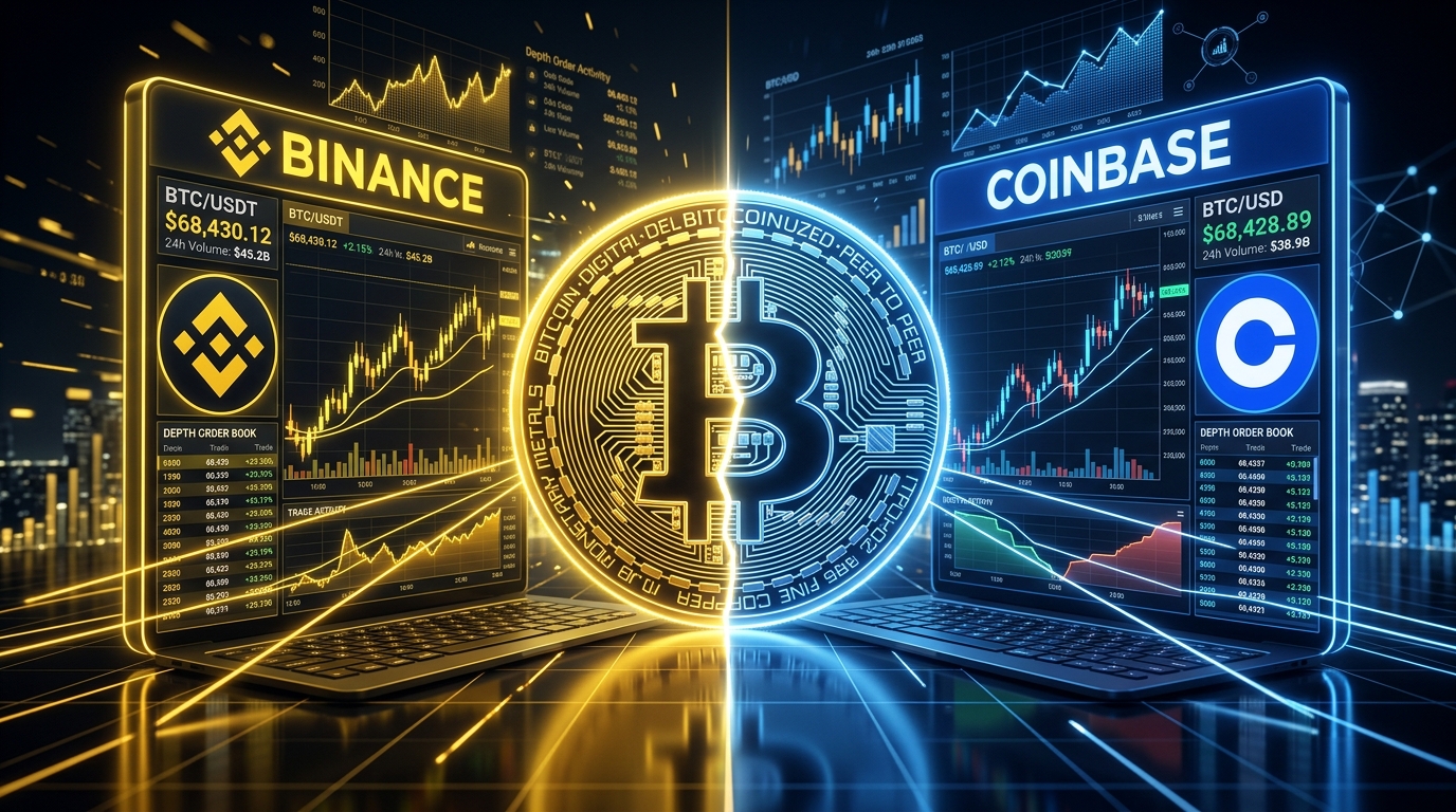 Binance BTC Price vs Coinbase: The Institutional Spread, Coinbase Premium & How to Read the Spread