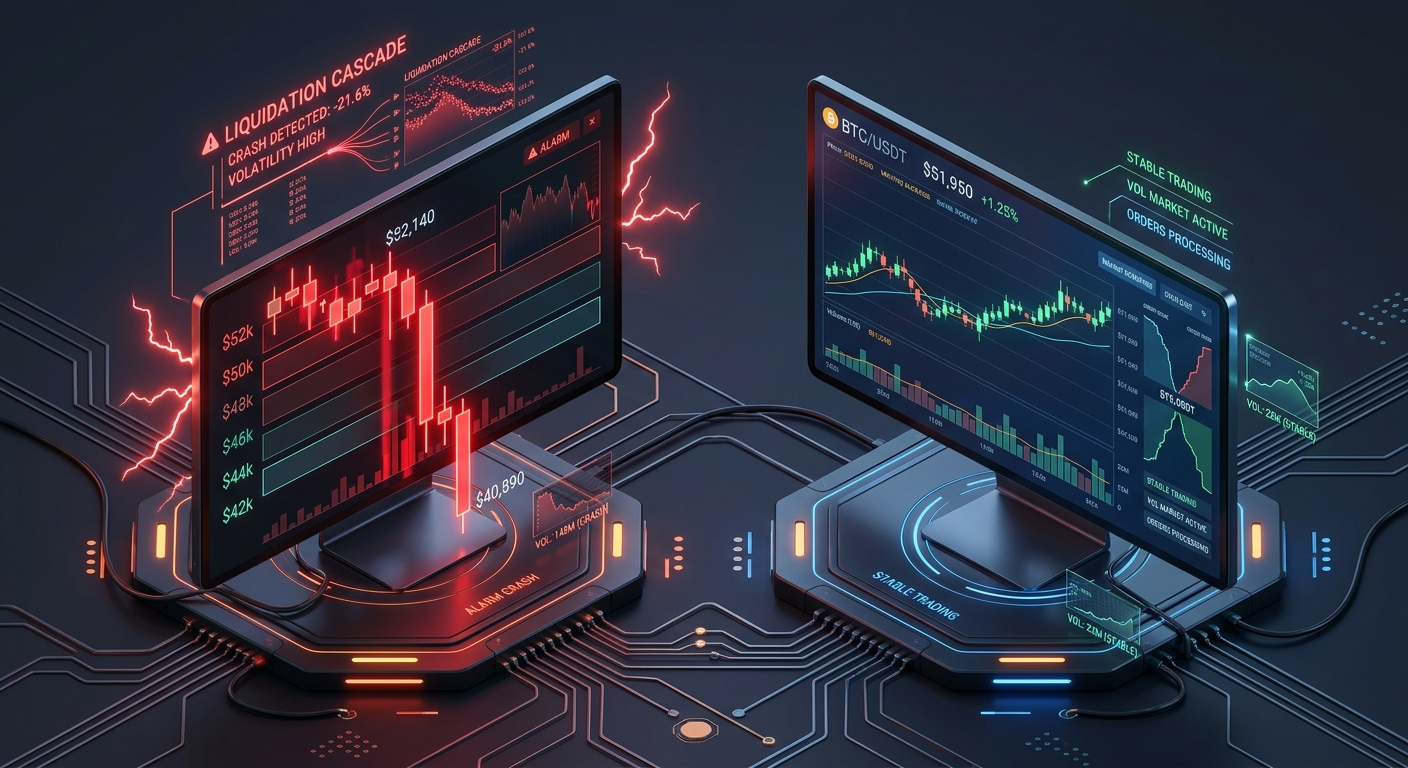 What Causes Flash Crashes on One Exchange But Not Others: Liquidity Voids, Cascading Liquidations, and Isolated Microstructure Disconnects