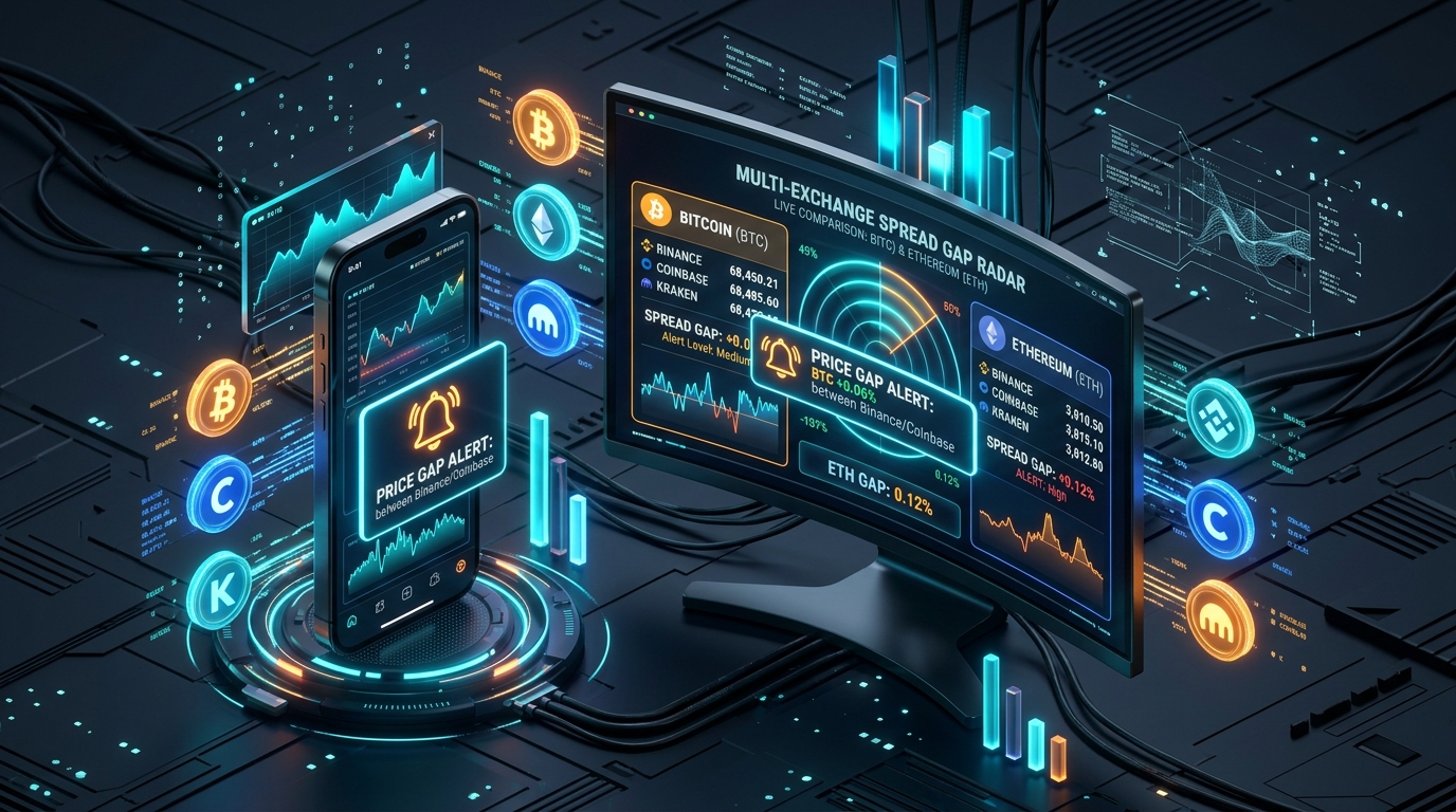 Crypto Price Alert & Gap Notification Guide: How to Set Real-Time Arbitrage Triggers, Webhook Automations, and Cross-Exchange Spread Alerts