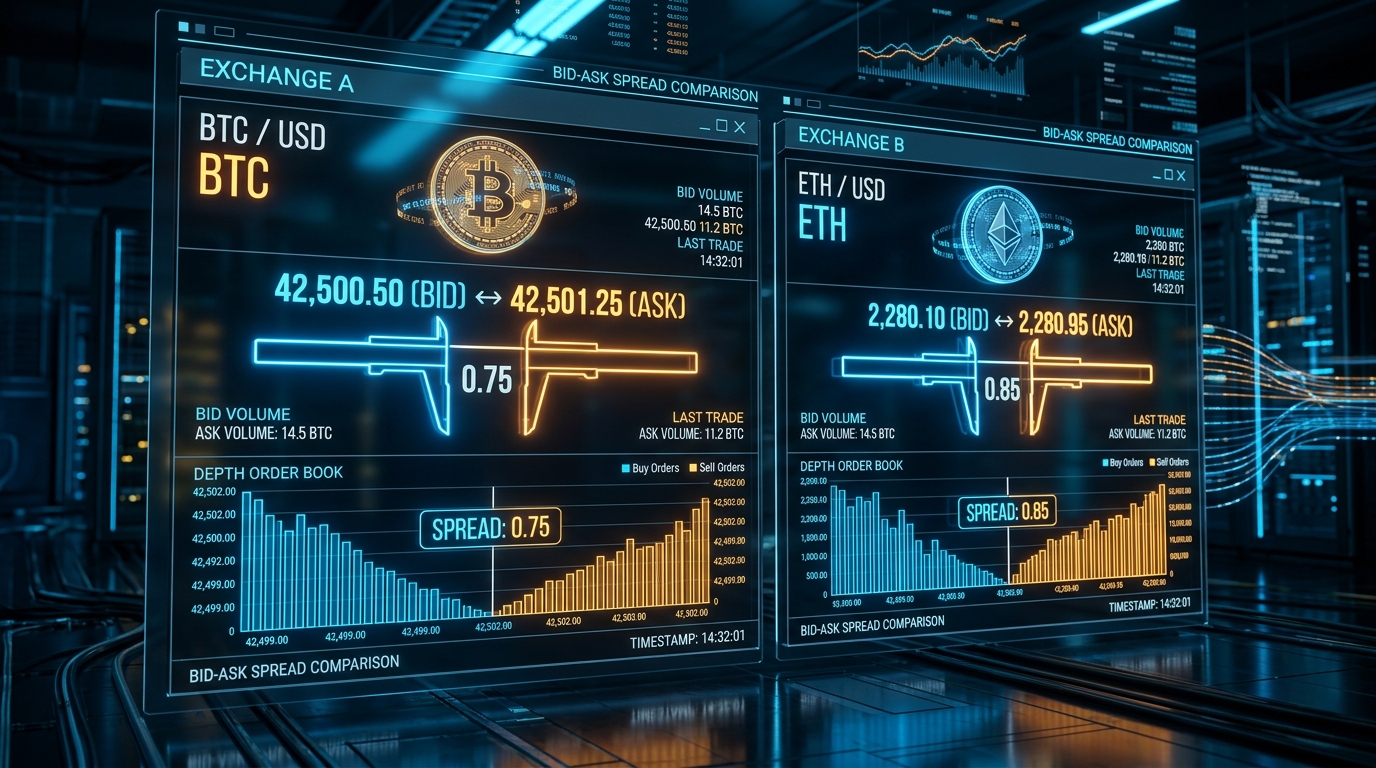 Crypto Spread Comparison: The Quantitative Guide to Bid-Ask Spreads, Cross-Exchange Dispersion & Hidden Slippage Costs