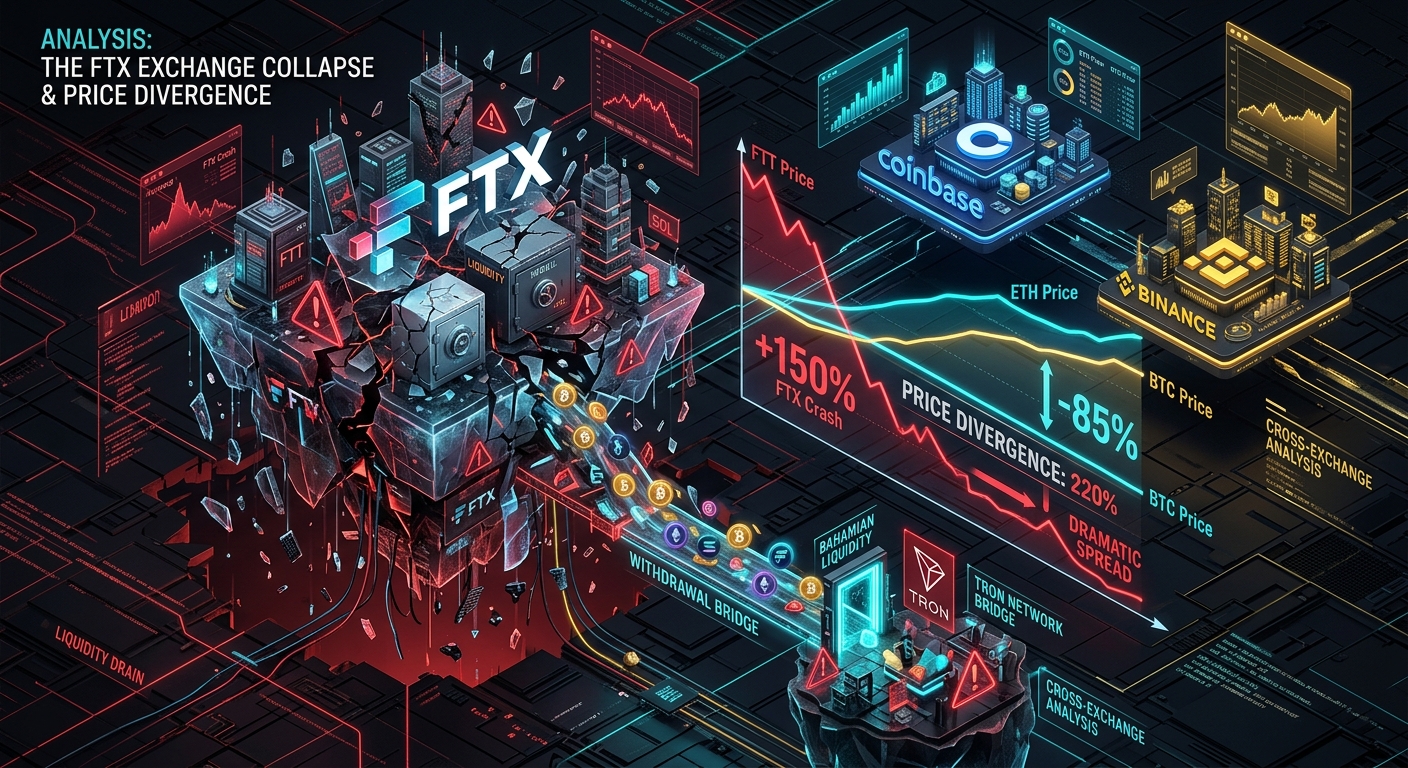 How Crypto Prices Diverged During the FTX Collapse: A Forensic Spread Case Study