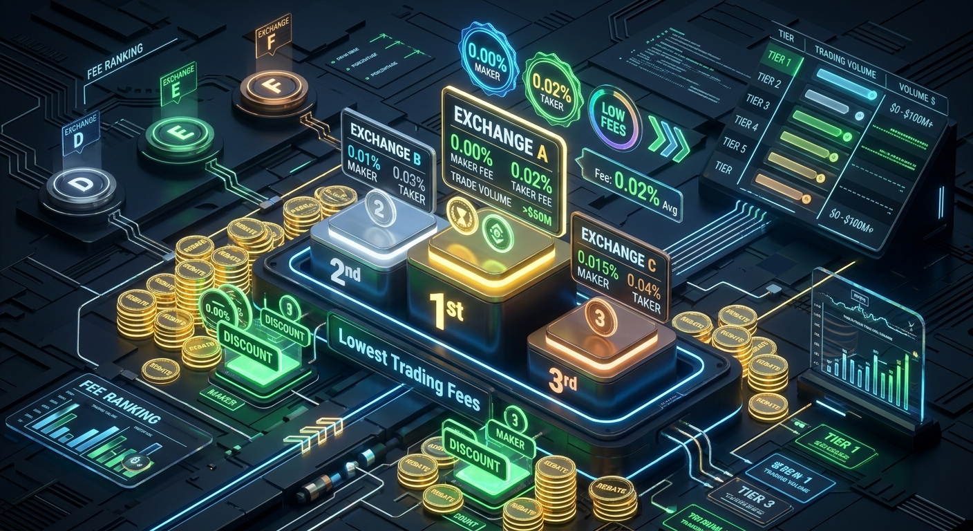 Lowest Trading Fees by Exchange (2026 Ranking & Tier Comparison): Spot, Futures, VIP Rebates, and Hidden Cost Traps